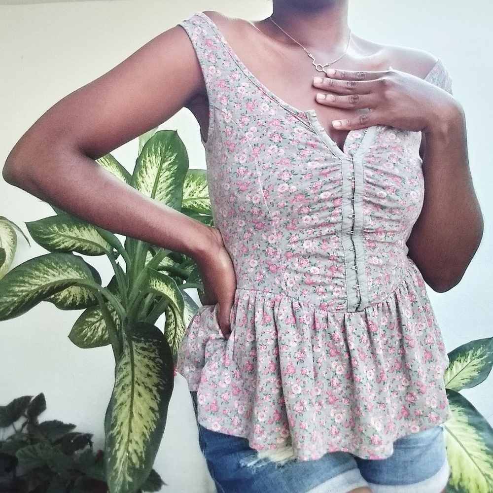 Floral Tank Top